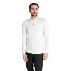 тениска,мъжки,тениски,calvin,klein,golf,baselayer,long,sleeve,t,shirt,white