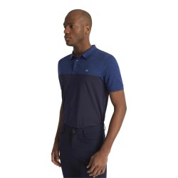 мъжки,блузи,с,яка,calvin,klein,golf,colour,block,short,sleeve,polo,cobalt,marl,navy,(blue)