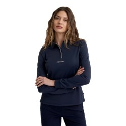 дамски,блузи,с,яка,calvin,klein,golf,mila,long,sleeve,polo,navy,(blue)