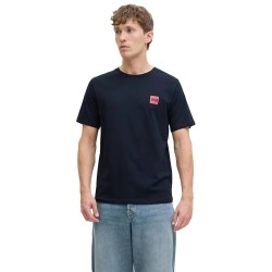 тениска,мъжки,тениски,jack,&,jones,brandy,short,sleeve,t,shirt,sky,captain,(blue)
