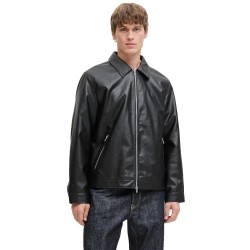 яке,мъжки,якета,jack,&,jones,casablanca,leather,jacket,black,solid