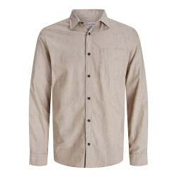 риза,с,дълъг,ръкав,мъжки,ризи,jack,&,jones,classic,long,sleeve,shirt,oatmeal,(beige)