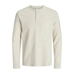 тениска,мъжки,тениски,jack,&,jones,dover,henley,long,sleeve,t,shirt,antique,white,melange