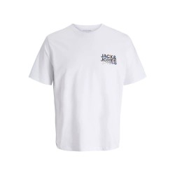 тениска,мъжки,тениски,jack,&,jones,geplas,short,sleeve,t,shirt,white,small,print,(white)