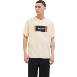 тениска,мъжки,тениски,jack,&,jones,hayato,short,sleeve,t,shirt,antique,white,(beige)