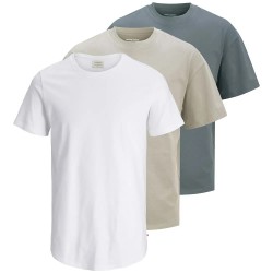 тениска,мъжки,тениски,jack,&,jones,hugo,loose,short,sleeve,t,shirt,multicolor,(moonbeam,moonbeam,stormy,weather,white)