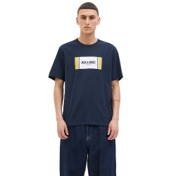 тениска,мъжки,тениски,jack,&,jones,hayato,short,sleeve,t,shirt,sky,captain,(blue)