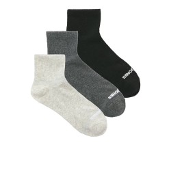 чорапи,мъжки,чорапи,jack,&,jones,luca,short,tennis,socks,3,pairs,black,dark,grey,melange,light,grey,melange,(multicolor)
