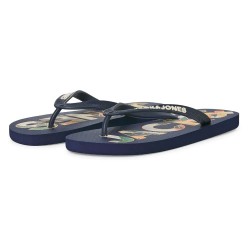 джапанки,мъжки,джапанки,и,чехли,jack,&,jones,logo,palm,print,flip,flops,medieval,blue,(blue)