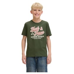 тениска,детски,тениски,jack,&,jones,logo,2,col,short,sleeve,t,shirt,duffel,bag,(green)