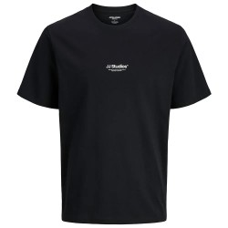 тениска,мъжки,тениски,jack,&,jones,soho,plus,size,short,sleeve,t,shirt,black