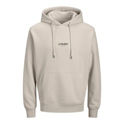 суичър,мъжки,пуловери,jack,&,jones,soho,plus,size,hoodie,moonbeam,(beige)