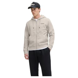 блуза,мъжки,пуловери,jack,&,jones,soho,full,zip,sweatshirt,moonbeam,(beige)