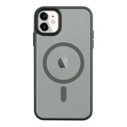 Tactical MagForce Hyperstealth iPhone 11 phone case - Clear / Green (Forest Green) други,аксесоари,tactical,magforce,hyperstealth,iphone,11,phone,case,clear,green,(forest,green)