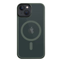 Tactical MagForce Hyperstealth iPhone 13 phone case - Clear (Forest Green) други,аксесоари,tactical,magforce,hyperstealth,iphone,13,phone,case,clear,(forest,green)