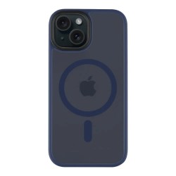 Tactical MagForce Hyperstealth iPhone 15 phone case - Clear (Deep Blue) други,аксесоари,tactical,magforce,hyperstealth,iphone,15,phone,case,clear,(deep,blue)
