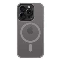 Tactical MagForce Hyperstealth iPhone 15 Pro phone case - Grey (Light Grey) други,аксесоари,tactical,magforce,hyperstealth,iphone,15,pro,phone,case,grey,(light,grey)