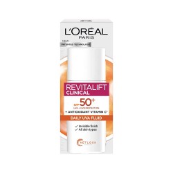 специфични,козметични,продукти,l´oreal,paris,revitalift,clinical,daily,fluid,spf50,moisturizer,50ml,clear,(white)