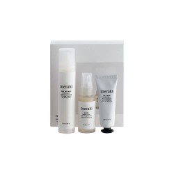 специфични,козметични,продукти,meraki,the,moisturising,face,care,gift,box,moisturizer,clear,(white)
