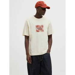 тениска,мъжки,тениски,jack,&,jones,split,aop,branding,short,sleeve,t,shirt,beige,(beige)