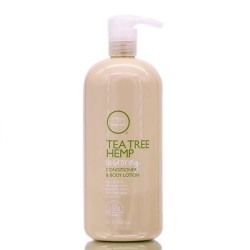 хигиена,коса,paul,mitchell,tea,tree,hemp,restoring,&,body,lotion,1l,conditioner,clear