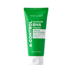специфични,козметични,продукти,nineless,a,control,heartleaf,bha,clearpore,cleanser,facial,cleanser,120ml,clear,(transparent)