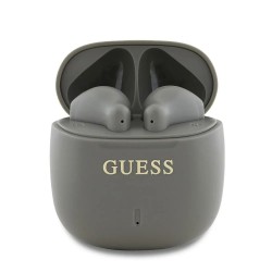 слушалки,слушалки,guess,printed,classic,logo,tws,taupe,wireless,earphones,black,(black)