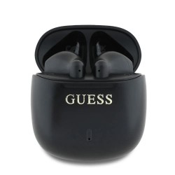 слушалки,слушалки,guess,printed,classic,logo,tws,wireless,earphones,black,(black)