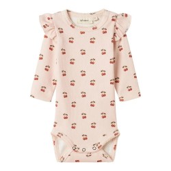 тениска,детски,тениски,name,it,lavo,eve,slim,body,lil´atelier,long,sleeve,t,shirt,silver,peony,(beige)