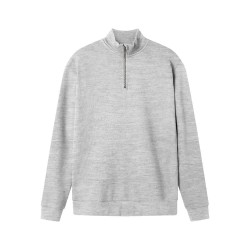 блуза,детски,блузи,name,it,nizu,bru,half,zip,sweatshirt,light,grey,melange