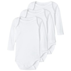 детски,облекла,за,момчета,name,it,solid,long,sleeve,body,3,units,white,(bright,white)