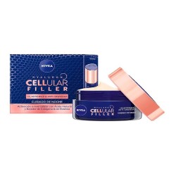 специфични,козметични,продукти,nivea,hyaluron,cellular,filler,night,50ml,moisturizer,clear
