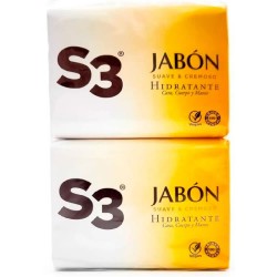 хигиена,тяло,s3,moisturizer,250g,bar,of,soap,2,units,clear
