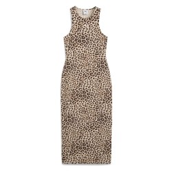 рокля,дамски,поли,и,рокли,puma,leo,luxe,slim,fit,dress,alpine,snow,ice,coffee,(brown)