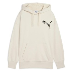 блуза,дамски,блузи,puma,leo,luxe,oversized,sweatshirt,alpine,snow,(beige)