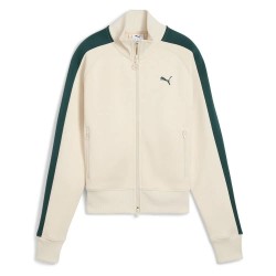 блуза,дамски,блузи,puma,t7,always,on,full,zip,sweatshirt,alpine,snow,(beige)