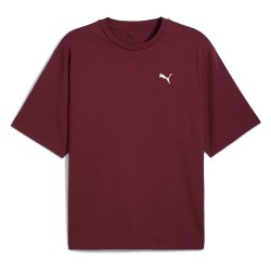 тениска,мъжки,тениски,puma,wardrobe,ess,boxy,short,sleeve,t,shirt,ruby,shimmer,(red)