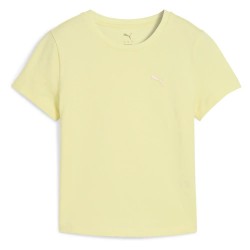 тениска,дамски,тениски,puma,wardrobe,ess,slim,fit,short,sleeve,t,shirt,gold,moon,(yellow)