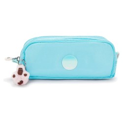 канцеларски,принадлежности,kipling,gitroy,pencil,case,sea,blue,met,(blue)