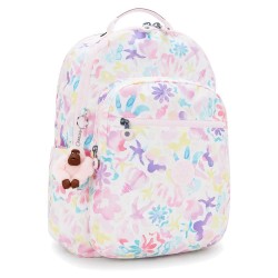 раница,раници,kipling,seoul,lap,27l,backpack,pink,(aqua,sea)