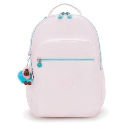 раница,раници,kipling,seoul,lap,27l,backpack,sea,pink,met,(pink)