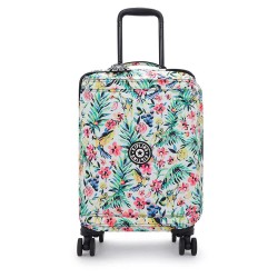 куфари,kipling,spontaneous,s,37.5l,trolley,bag,cocktail,floral,(multicolor)