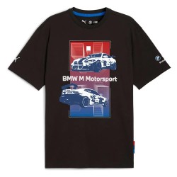 тениска,мъжки,тениски,puma,bmw,mms,block,short,sleeve,t,shirt,puma,black,(black)