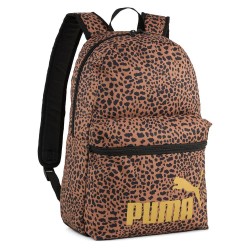 раница,раници,puma,phase,aop,backpack,melted,caramel,leopard,aop,(brown)