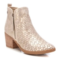 дамски,боти,дамски,високи,обувки,за,ходене,refresh,172784,heel,booties,gold,(beige)