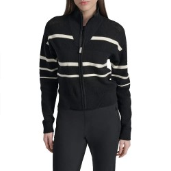 яке,дамски,якета,и,палта,dkny,open,stitch,stripe,logo,jacket,black