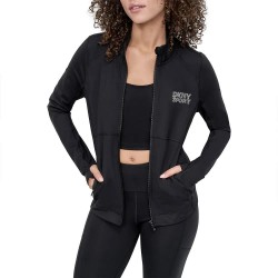 яке,дамски,якета,и,палта,dkny,rhinestone,stacked,logo,jacket,black