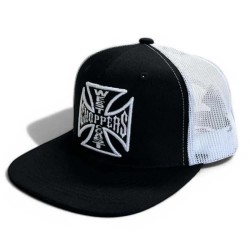 шапка,всички,шапки,west,coast,choppers,og,cross,flatbill,cap,black,(black,white)