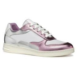 маратонки,дамски,маратонки,geox,jaysen,trainers,silver,lilac,(white)