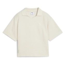 дамски,блузи,с,яка,puma,class,pinnacle,relaxed,fit,short,sleeve,polo,alpine,snow,(beige)